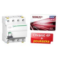 Proudový chránič Schneider Electric Acti9 iID 4P 40A 30mA AC + poukázka A9Z11440P