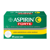 ASPIRIN C FORTE 800MG/480MG TBL EFF 10