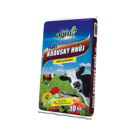 AGRO Hnojivo - pravý kravský hnůj 10 kg Agro CS