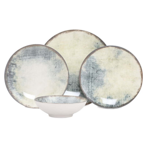24dílná sada porcelánového nádobí Güral Porselen Denim Kütahya Porselen
