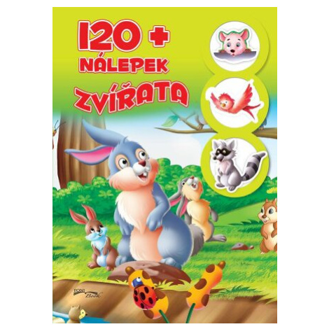 Zvířata 120+ nálepek FONI book