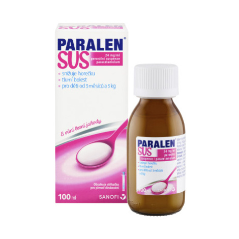 Paralen SUS 24mg/ml suspenze 100ml