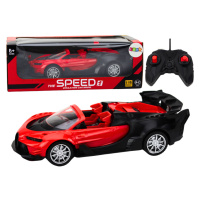 mamido  RC sportovní auto na dálkové ovládání 1:18 červené