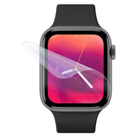 FIXED Invisible Protector TPU folie Apple Watch 41mm (2ks) čirá