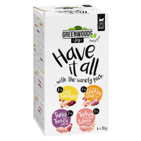 Míchané zkušební balení Greenwoods Joy 6 x 85 g mix: 4 druhy