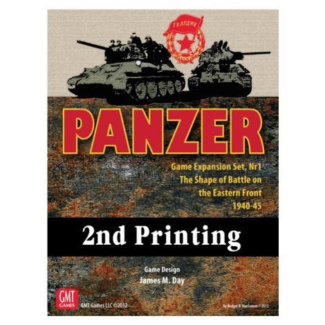 GMT Games Panzer Expansion #1 2nd Printing