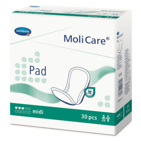 MOLICARE Pad midi inkontinenční vložky 3 kapky 30 kusů