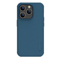 Nillkin Super Frosted PRO Zadní Kryt pro Apple iPhone 14 Pro Max Blue (Without Logo Cutout)