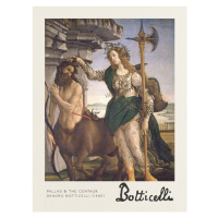 Obrazová reprodukce Pallas & The Centaur - Sandro Botticelli, 30x40 cm