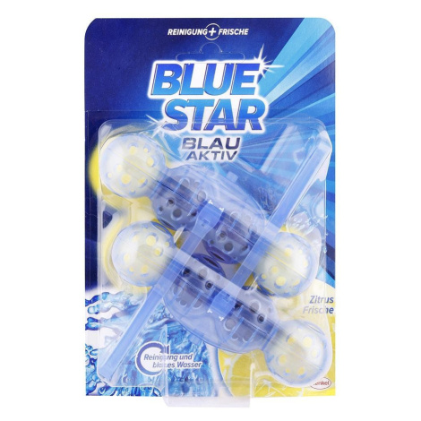 Blue Star Blau Aktiv závěsný čistič Citrusová svěžest WC 2 x 50g