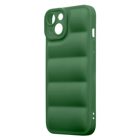 Obal:Me Puffy kryt Apple iPhone 14 tmavě zelený