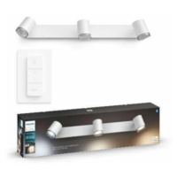 Philips HUE 3ks Adore Bluetooth bodové LED svítidlo bílé + Philips HUE ovladač