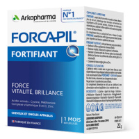 Arkopharma FORCAPIL Fortifiant síla, vitalita, lesk pro vlasy a nehty 60 tob.