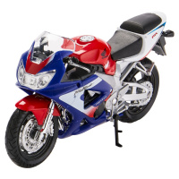 Kovový model motorky honda cbr 900rr fireblade 1:18