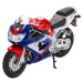 Kovový model motorky honda cbr 900rr fireblade 1:18