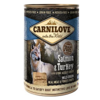 Carnilove Wild Meat Losos & Krocan 6 × 400 g