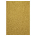 Lano - koberce a trávy Neušpinitelný kusový koberec Nano Smart 371 žlutý - 200x290 cm