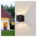 Lucande Hranatá LED venkovní nástěnná svítilna Evie