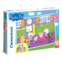 Clementoni - Puzzle Supercolor Floor 40 Prasátko Peppa