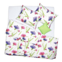 SCANquilt povlečení KLASIK DESIGN asters bílopestrá