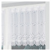 Dekorační metrážová vitrážová záclona IZA bílá výška 60 cm MyBestHome Cena záclony je uvedena za