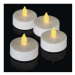EMOS Čajové svíčky LED dekorace Robi maxi 4 ks bílé