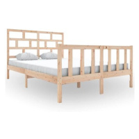 Rám postele masivní borovice 160 × 200 cm, 3101358