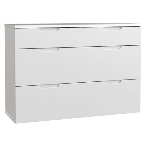 Komoda Starlet White 120cm Bílý BAUMAX