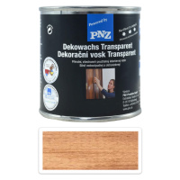 PNZ Dekorační vosk Transparent 0.25 l Ořech