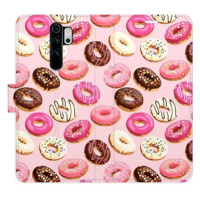 iSaprio flip pouzdro Donuts Pattern 03 pro Xiaomi Redmi Note 8 Pro