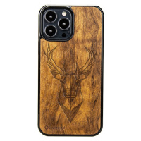 Pouzdro Bewood pro iPhone 13 Pro Max Jelen Imbuia