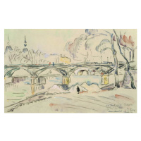 Obrazová reprodukce The Pont des Arts, 1924, Paul Signac, 40 × 26.7 cm