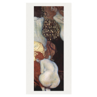 Obrazová reprodukce Goldfish (1901–02), Gustav Klimt, 20 × 40 cm