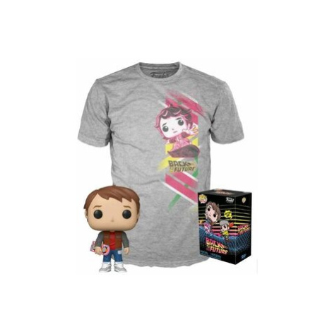 Funko POP & Tee: BTTF- Marty