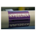 Páska na značení potrubí Signus M25 - KYSELINA Samolepka 80 x 62 mm, délka 1,5 m, Kód: 25964