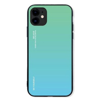 TopQ LUXURY iPhone 11 pevný duhový zelený 45481