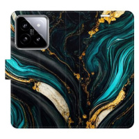 iSaprio flip pouzdro Dark Paint pro Xiaomi 14