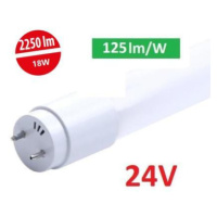 LED trubice LINIO T8 24V - 120 cm - studená bílá - 18W - 2250 lm - glass