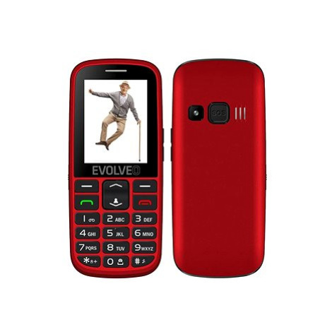 EVOLVEO EasyPhone EG červená