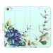 iSaprio flip pouzdro Blue Flowers pro iPhone 5/5S/SE