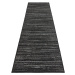 ELLE Decoration koberce AKCE: 80x350 cm Kusový koberec Gemini 105549 Night Silver z kolekce Elle