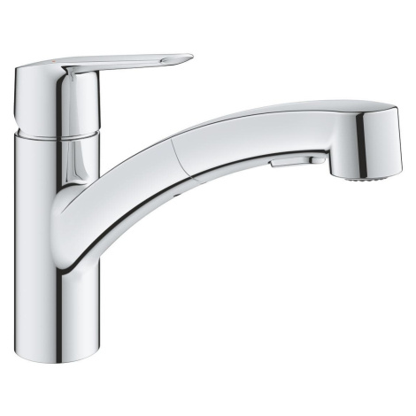 Dřezová baterie Grohe Start s otočným ramínkem, 2 proudy chrom 30531001