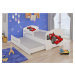 Dětská postel s obrázky - čelo Pepe II bar Rozměr: 160 x 80 cm, Obrázek: Formule