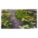Obrazová reprodukce Lekníny, Claude Monet, 40x22.5 cm