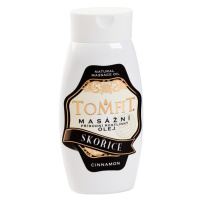 Tomfit přírodní masážní olej skořice 250 ml