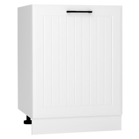 Kuchyňská skříňka Irma D60zl Pl bílý puntík matt BAUMAX
