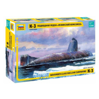 Model Kit ponorka 9035 - Nuclear Submarine K-3 (1:350)