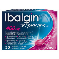 IBALGIN RAPIDCAPS 400MG CPS MOL 30