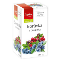 Apotheke Borůvka a brusinka čaj nálevové sáčky 20x 2 g