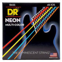 DR Strings Neon Multi-Color NMCB-45